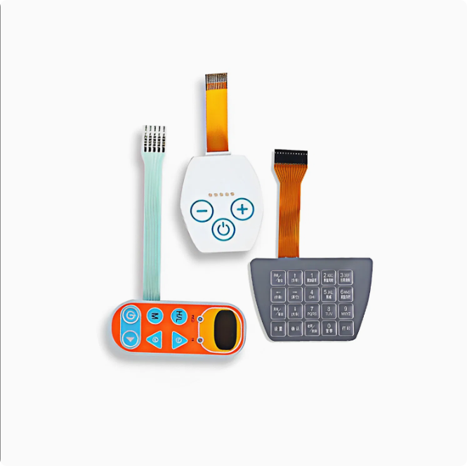 Technologie de membrane de clavier industriel de résistance