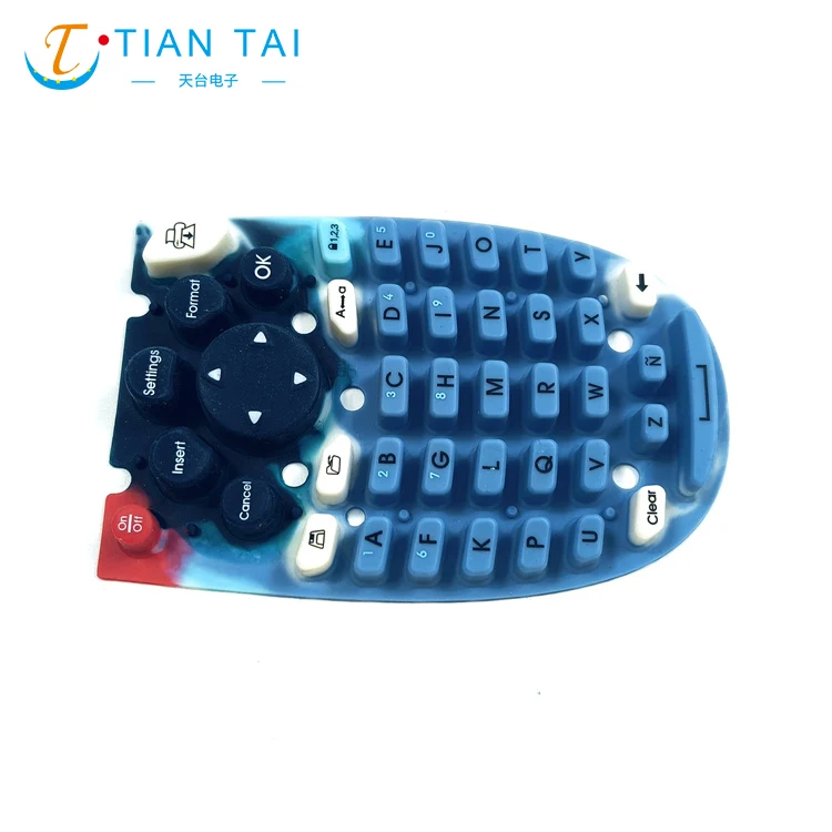 Clavier en silicone pour contrôleur