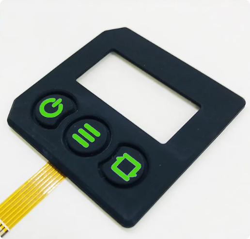 Clavier étanche à film PVC en caoutchouc de silicone